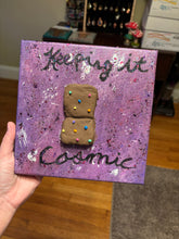 Load image into Gallery viewer, “Keeping it Cosmic” Cosmic Brownie 3D Artwork
