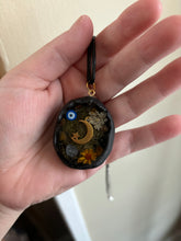 Load image into Gallery viewer, Witchy Scrapbook Style Necklace
