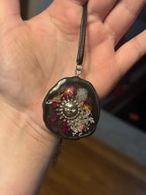 Load image into Gallery viewer, Witchy scrapbook/i-spy style necklace
