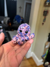 Load image into Gallery viewer, Mini Crocheted “Mystical” Octopus Plushie
