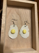 Load image into Gallery viewer, Fried Egg Dangle Earrings
