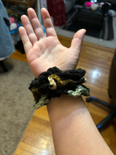 Load image into Gallery viewer, Crocheted “Dark” Scrunchie Pack
