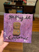 Load image into Gallery viewer, “Keeping it Cosmic” Cosmic Brownie 3D Artwork
