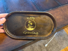 Load image into Gallery viewer, Earthy “Keep Growing” Mushroom Trinket Tray
