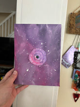 Load image into Gallery viewer, Eye in the Center of the Universe Aurora Borealis 3D Galaxy Artwork
