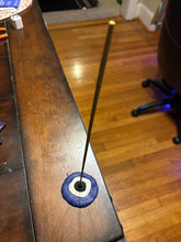 Load image into Gallery viewer, Clay Evil Eye Incense Holder
