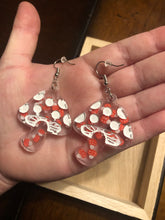 Load image into Gallery viewer, Mushroom Dangle Earrings
