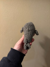 Load image into Gallery viewer, Crocheted Manatee Plushie
