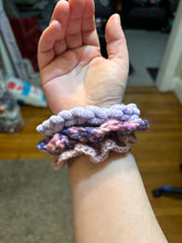 Load image into Gallery viewer, Crocheted “Mystical” Scrunchie Pack
