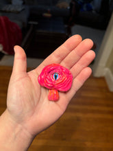 Load image into Gallery viewer, Trippy Pink Mushroom Fridge Magnet
