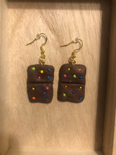 Load image into Gallery viewer, Cosmic Brownie Dangle Earrings
