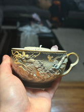 Load image into Gallery viewer, “Lavender Vanilla” Scented Teacup Crystal Candle
