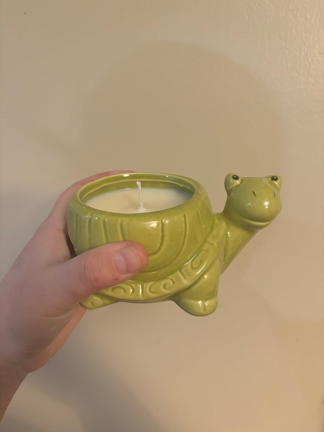 Turtle “Woodsy Musk” Scented Candle Critter