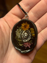 Load image into Gallery viewer, Witchy scrapbook/i-spy style necklace
