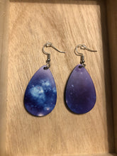 Load image into Gallery viewer, Galaxy Teardrop Dangle Earrings
