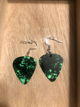 Load image into Gallery viewer, Guitar Pick Dangle Earrings
