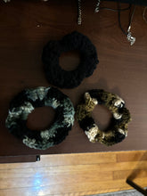 Load image into Gallery viewer, Crocheted “Dark” Scrunchie Pack
