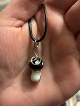 Load image into Gallery viewer, Black Mushroom Wire Wrapped Necklace
