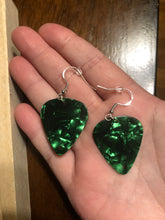 Load image into Gallery viewer, Guitar Pick Dangle Earrings
