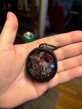 Load image into Gallery viewer, Witchy scrapbook/i-spy style necklace
