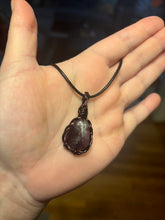 Load image into Gallery viewer, Amethyst Wire Wrapped Necklace
