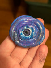 Load image into Gallery viewer, Blue/Purple Monster Eye Fridge Magnet
