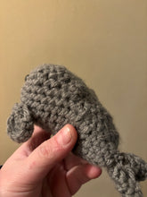 Load image into Gallery viewer, Crocheted Manatee Plushie
