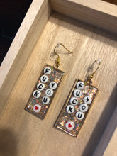 Load image into Gallery viewer, Glitter F.U Earrings
