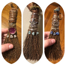 Load image into Gallery viewer, Little Scented Broom Decor w/ Lights.
