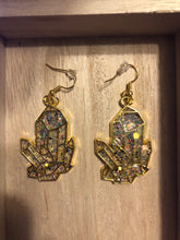 Load image into Gallery viewer, Sparkly Crystal Shaped Earrings
