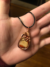 Load image into Gallery viewer, Red Jasper Wire Wrapped Necklace
