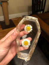 Load image into Gallery viewer, Light-Up Flower &amp; Butterly Coffin Trinket Box
