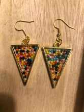 Load image into Gallery viewer, Colorful Sprinkle Dangle Earrings
