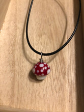 Load image into Gallery viewer, Little Glass Mushroom Necklace
