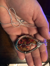 Load image into Gallery viewer, Brecciated Jasper Wire Wrapped Necklace
