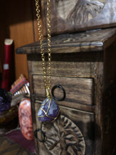 Load image into Gallery viewer, Amethyst Wire Wrapped Necklace
