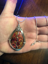 Load image into Gallery viewer, Brecciated Jasper Wire Wrapped Necklace
