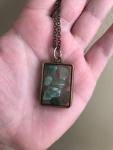 Load image into Gallery viewer, Green Aventurine Crystal Chip Necklace
