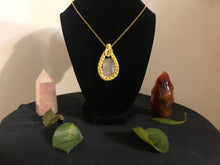 Load image into Gallery viewer, Rose Quartz Wire Wrapped Necklace
