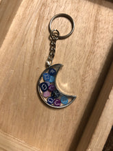 Load image into Gallery viewer, Little Zodiac Moon Keychain
