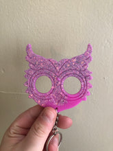 Load image into Gallery viewer, Bubble Gum Pink Self Defense Owl Keychain
