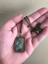 Load image into Gallery viewer, Green Aventurine Crystal Chip Necklace
