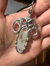 Load image into Gallery viewer, Aura Quartz Wire Wrapped Necklace
