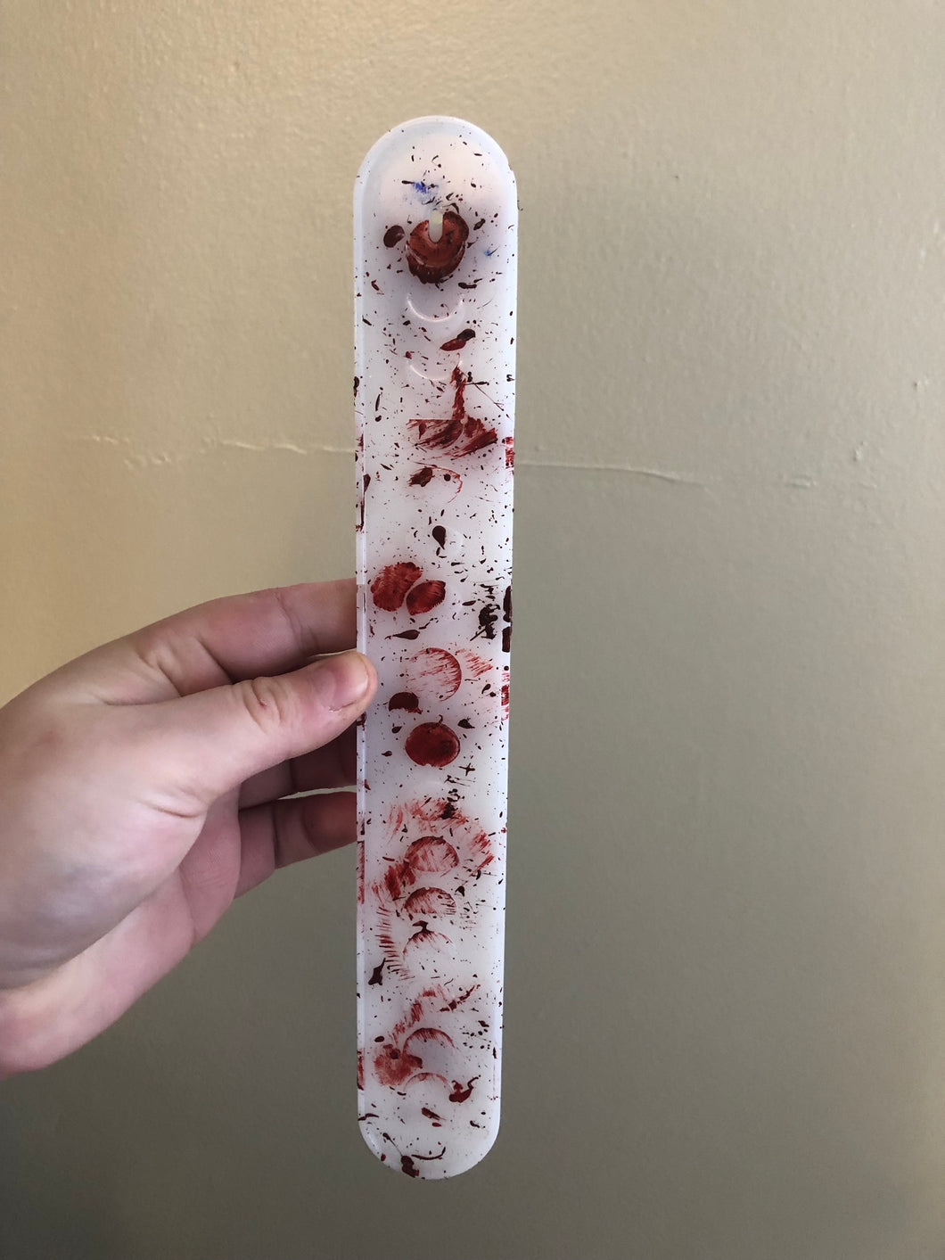 Blood Splatter Moon Phase Incense Holder