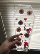 Load image into Gallery viewer, Large Flower Coffin Tray
