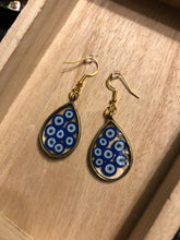 Load image into Gallery viewer, Dangly Evil Eye Earrings
