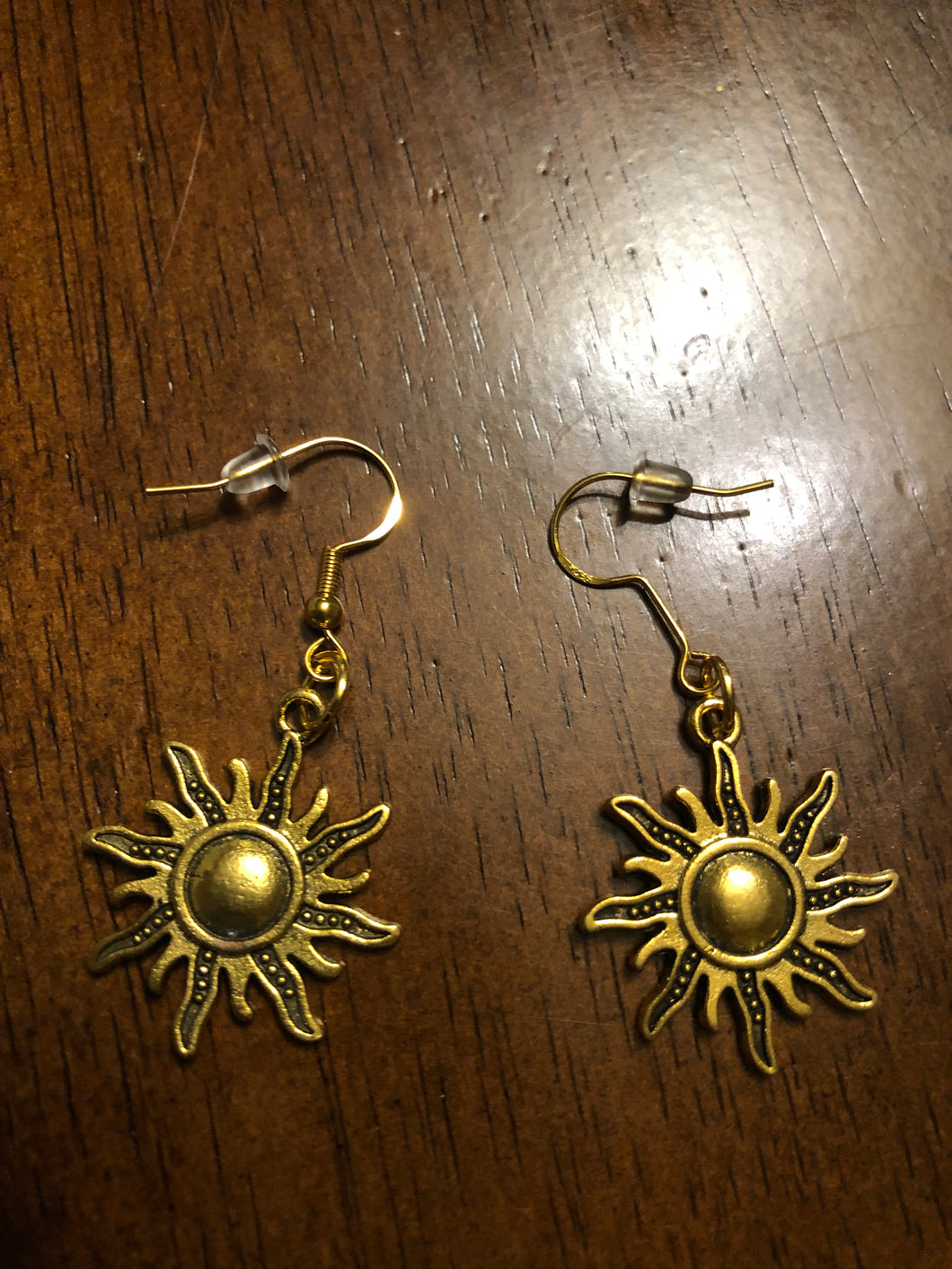 Dangly Sun Earrings