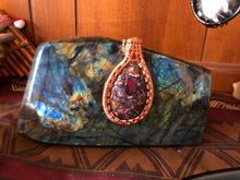 Load image into Gallery viewer, Large Impression Jasper Wire Wrapped Necklace
