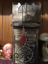 Load image into Gallery viewer, Red Jasper Wire Wrapped Necklace
