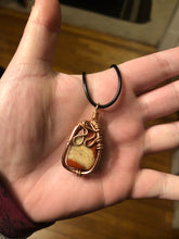 Load image into Gallery viewer, Red Jasper Wire Wrapped Necklace
